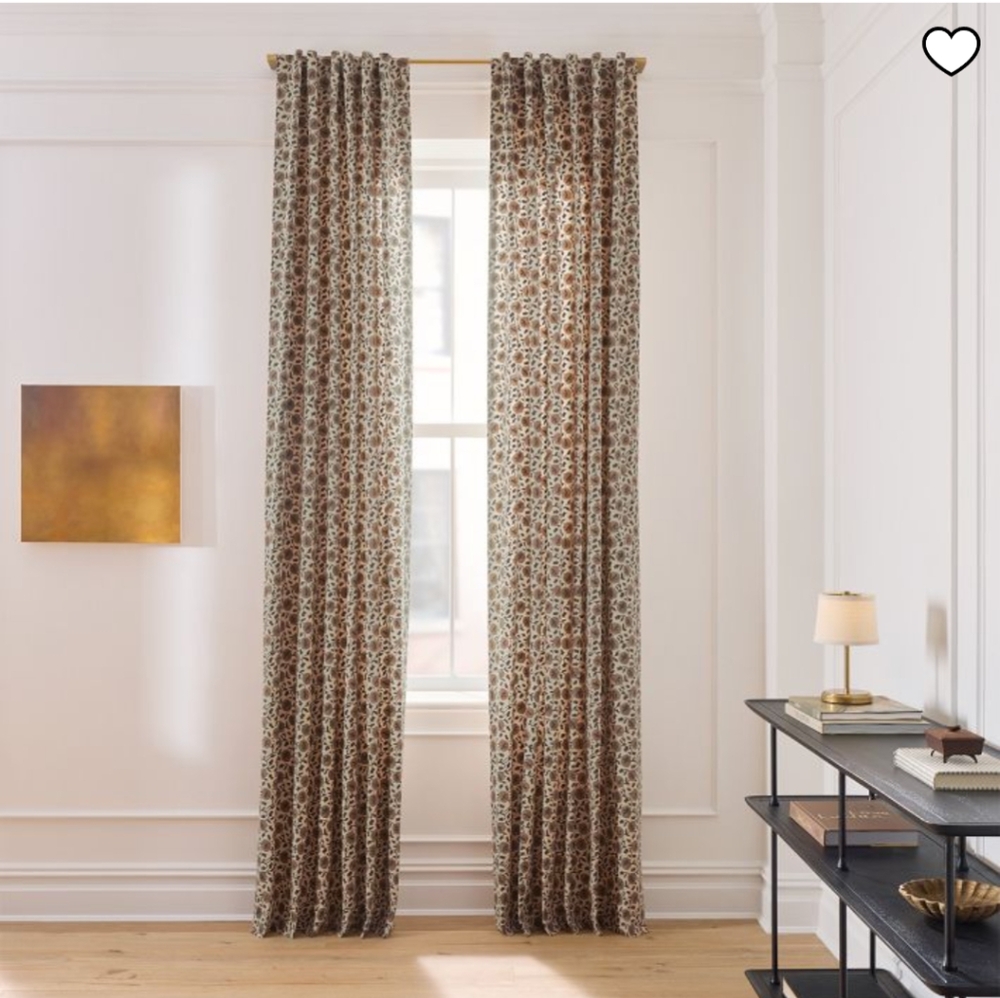 West Elm Laney Curtains Set Of 4